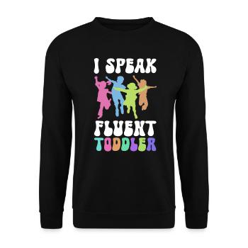 Enfants Infirmière Pédiatrie infantile - Sweat-shirt Unisexe - noir - Devant - Alina (178cm) & Michal (187cm)