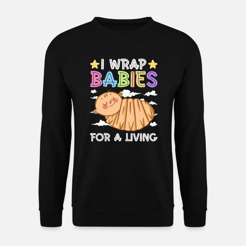Kinder Krankenschwester Säugling Pädiatrie - Unisex Pullover - Schwarz