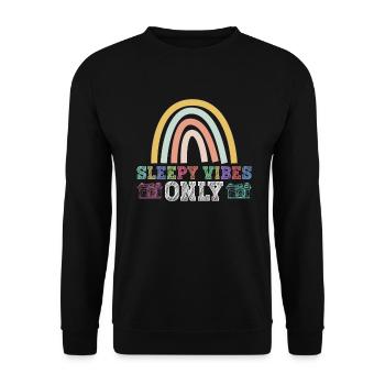 Newborn Photographer Baby Photography Saying - Unisex Sweatshirt - black - Front - Alina (178cm) & Michal (187cm)