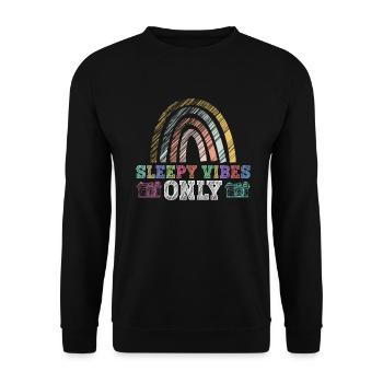 Newborn Photographer Baby Photography Saying - Unisex Sweatshirt - black - Front - Alina (178cm) & Michal (187cm)