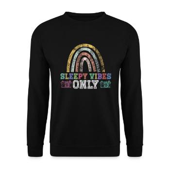 Newborn Photographer Baby Photography Saying - Unisex Sweatshirt - black - Front - Alina (178cm) & Michal (187cm)
