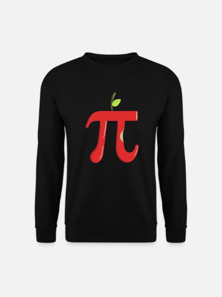 Apple Pi - Professeur de mathématiques amusant pour le Pi Day - Sweat-shirt Unisexe - noir