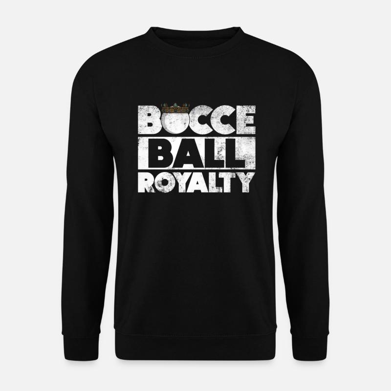 Bocce Ball Royalty - Boccia-Kugel - Unisex Sweatshirt - black