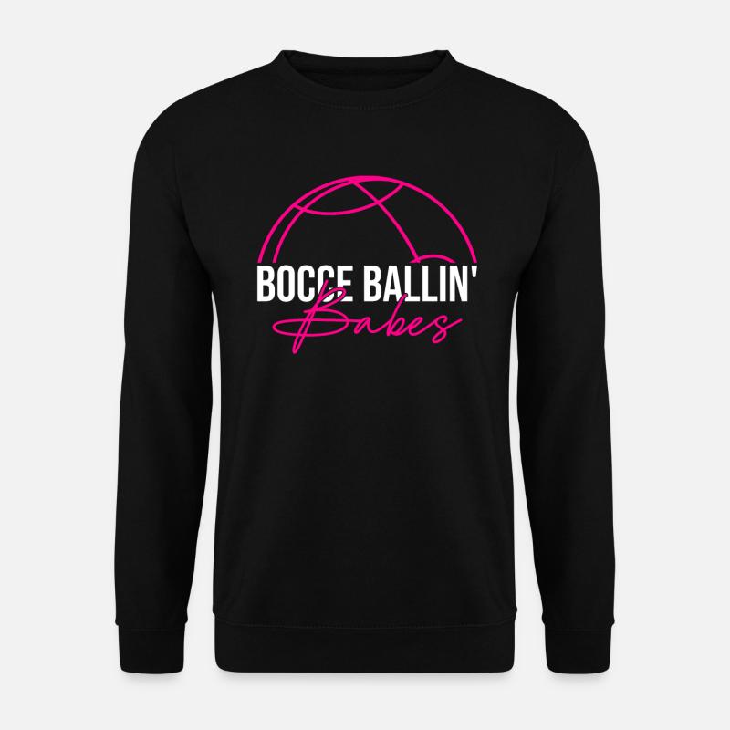 Bocce Ballin' Babes - Boccia - Unisex Sweatshirt - black