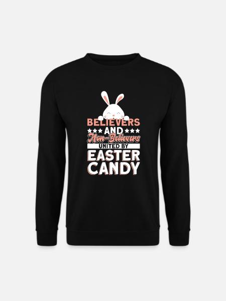 Atheist Easter Anti Religion Anti Church Atheism - Unisex Sweatshirt - black