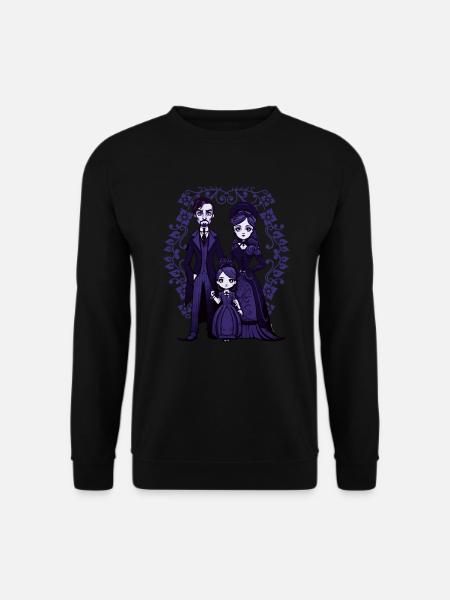 Viktorianische Goth-Familie - Gothic - Unisex Pullover - Schwarz