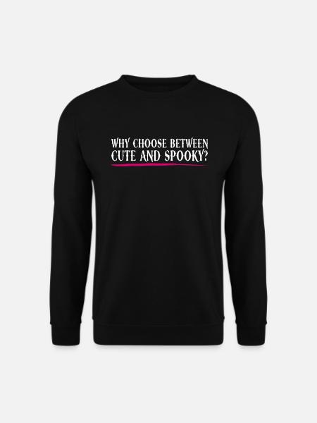 Niedlich und gruselig? - Bubble Goth Perky Goth - Unisex Pullover - Schwarz