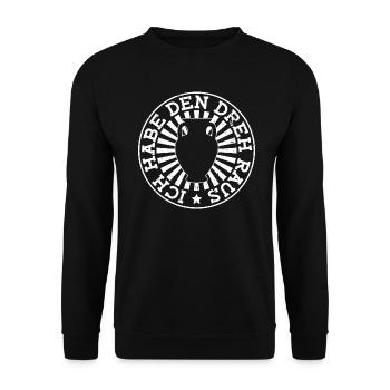 Ich Habe Den Dreh Raus - Töpfer Töpfern - Unisex Pullover - Schwarz - Vorne - Alina (178cm) & Michal (187cm)