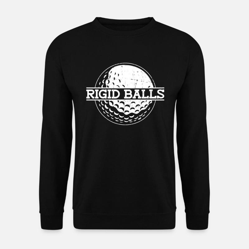 Rigid Balls - Funny Golf - Unisex Sweatshirt - black
