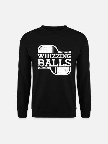 Hissing Balls - Funny Pickleball - Unisex Sweatshirt - black