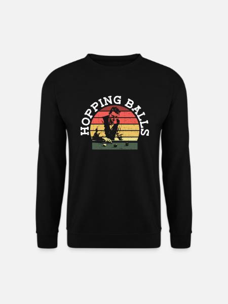 Bouncing Balls - Funny Billiards - Unisex Sweatshirt - black