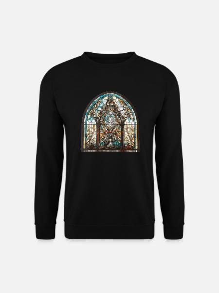 Vitrail - Vitrail Artiste - Sweat-shirt Unisexe - noir