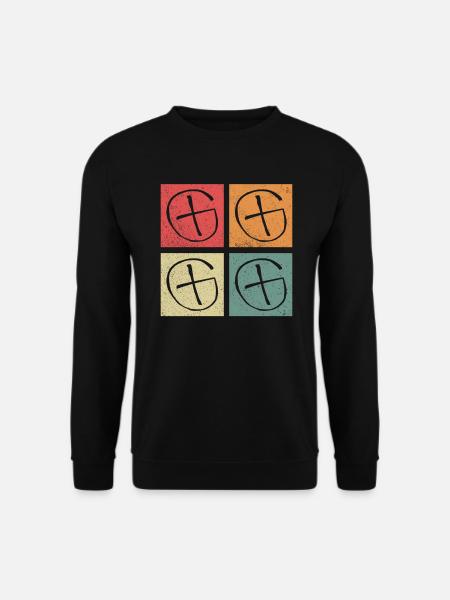X-Symbol - Geocaching Geocacher - Unisex Sweatshirt - black
