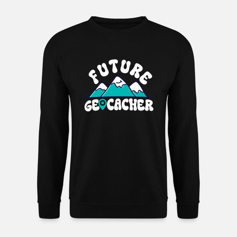 Future Geocacher - Geocaching Geocacher - Unisex Sweatshirt - black