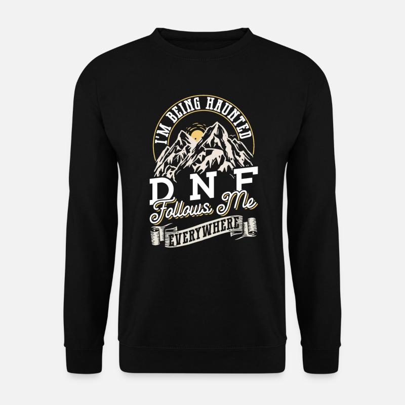 Geocaching Geocacher Spruch - Unisex Pullover - Schwarz