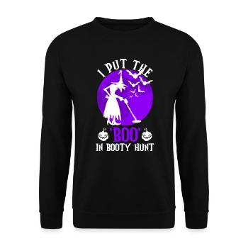 Détecteur de métaux Detectorist Halloween - Sweat-shirt Unisexe - noir - Devant - Alina (178cm) & Michal (187cm)