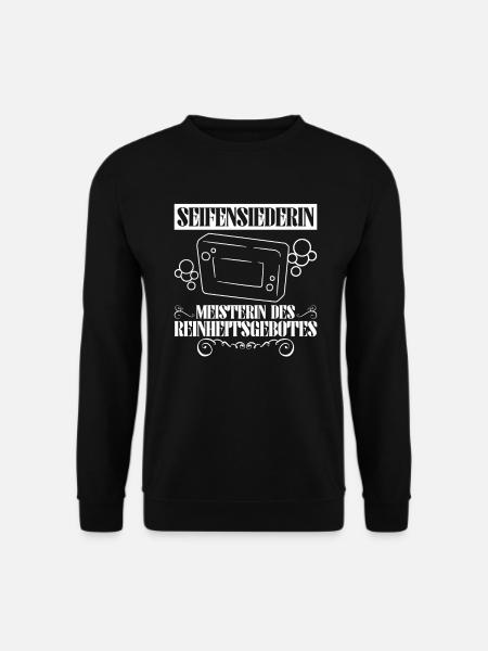 Seifensiederin - Meisterin Des Reinheitsgebotes - - Unisex Pullover - Schwarz
