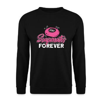 soap soap making soap maker soap boiler - Unisex Sweatshirt - black - Front - Alina (178cm) & Michal (187cm)