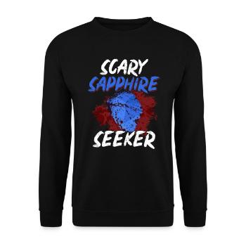 Geologist Stone Collector Stones Geology Halloween - Unisex Sweatshirt - black - Front - Alina (178cm) & Michal (187cm)