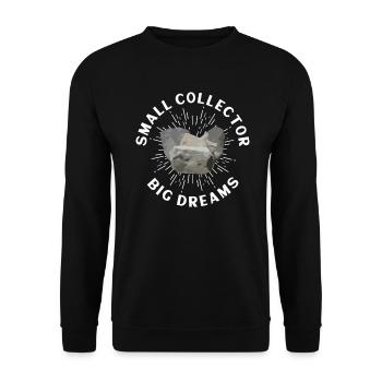 Geologe Kinder Steinsammler Steine Geologie Junge - Unisex Pullover - Schwarz - Vorne - Alina (178cm) & Michal (187cm)
