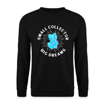 Geologe Kinder Steinsammler Steine Geologie Junge - Unisex Pullover - Schwarz - Vorne - Alina (178cm) & Michal (187cm)