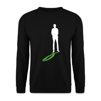 Organ Donor Organ Transplant Organ Donation - Unisex Sweatshirt - black - Front - Alina (178cm) & Michal (187cm)