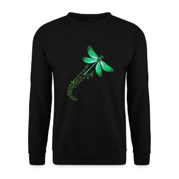 Don d’organes Greffe d’organes Don d’organes - Sweat-shirt Unisexe - noir - Devant - Alina (178cm) & Michal (187cm)