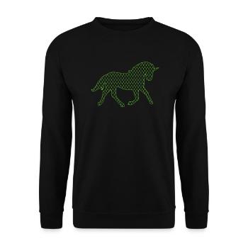 Organ Donor Organ Transplant Organ Donation - Unisex Sweatshirt - black - Front - Alina (178cm) & Michal (187cm)