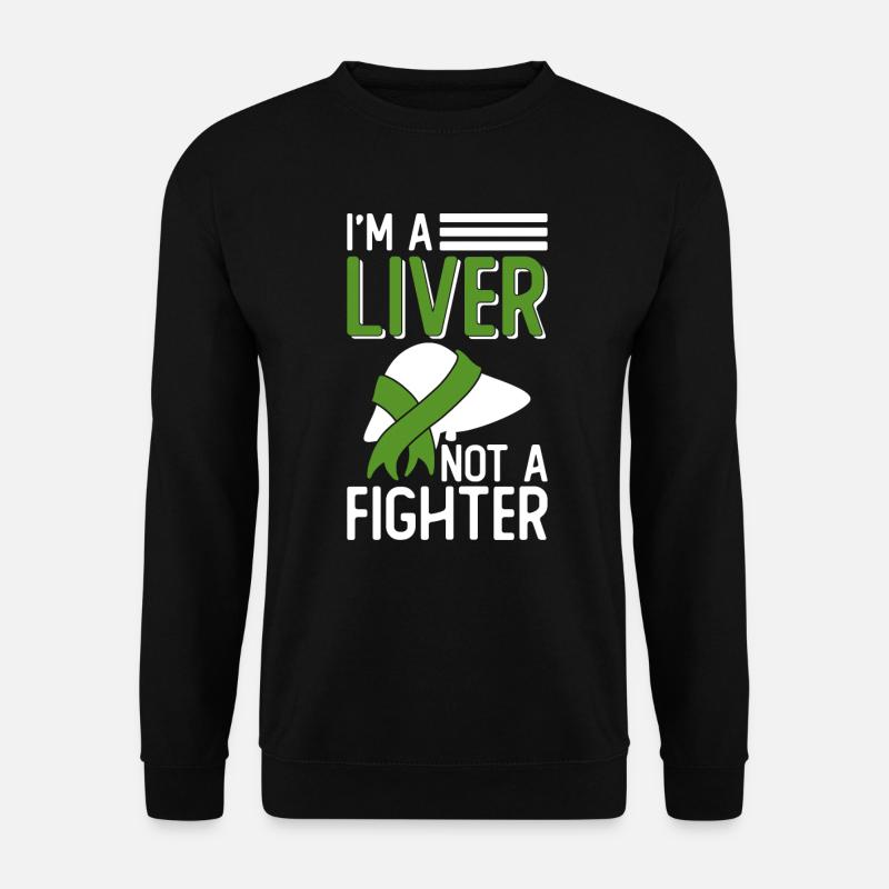 Organspender Leber Organtransplantation - Unisex Pullover - Schwarz