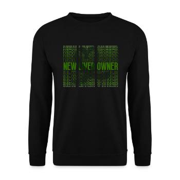 Greffe d’organe hépatique d’un donneur d’organes - Sweat-shirt Unisexe - noir - Devant - Alina (178cm) & Michal (187cm)