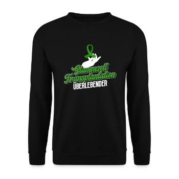Stem Cells Stem Cell Therapy Stem Cell Donation - Unisex Sweatshirt - black - Front - Alina (178cm) & Michal (187cm)