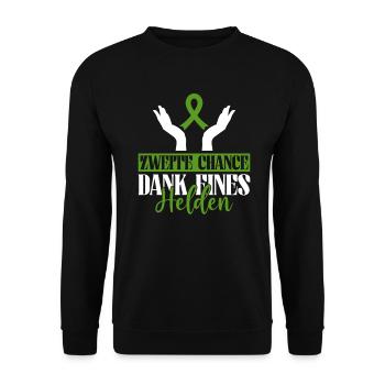 Stem Cells Stem Cell Therapy Stem Cell Donation - Unisex Sweatshirt - black - Front - Alina (178cm) & Michal (187cm)