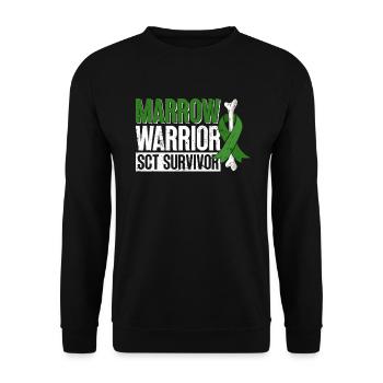Stem Cell Transplant Stem Cell Donor Stem Cell - Unisex Sweatshirt - black - Front - Alina (178cm) & Michal (187cm)