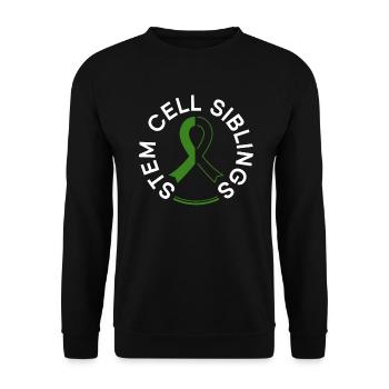 Stem Cell Transplant Stem Cell Donor Stem Cell - Unisex Sweatshirt - black - Front - Alina (178cm) & Michal (187cm)