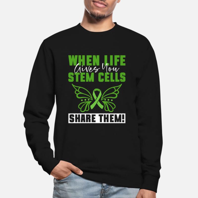 Greffe de cellules souches Donneur de cellules souches Cellule souche Sweat-shirt Unisexe