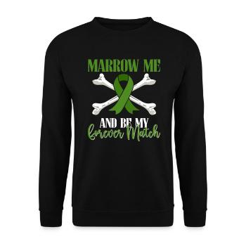 Stem Cell Transplant Stem Cell Donor Stem Cell - Unisex Sweatshirt - black - Front - Alina (178cm) & Michal (187cm)