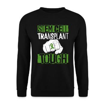 Stem Cell Transplant Stem Cell Donor Stem Cell - Unisex Sweatshirt - black - Front - Alina (178cm) & Michal (187cm)