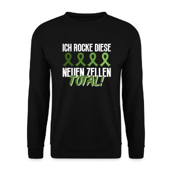 Stem Cells Stem Cell Therapy Stem Cell Donation - Unisex Sweatshirt - black - Front - Alina (178cm) & Michal (187cm)