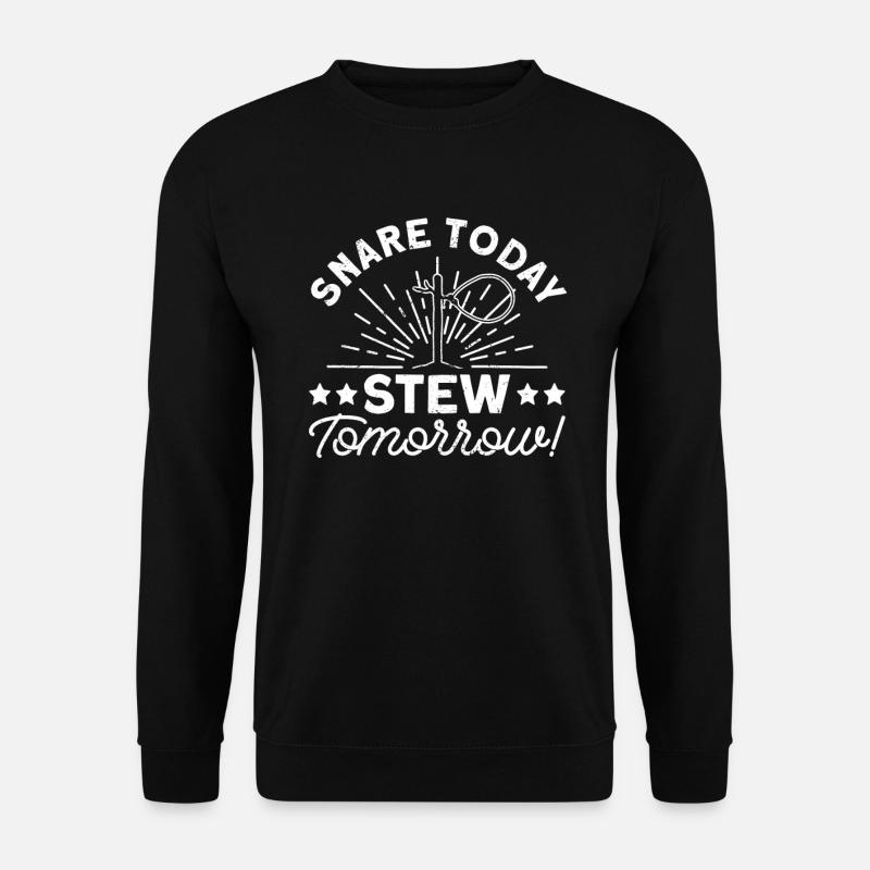Animal Wire Snare - Unisex Sweatshirt - black