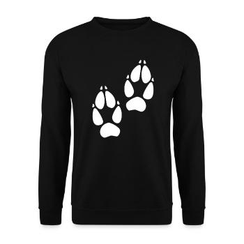 Cadeaux amusants pour les amoureux du renard - Sweat-shirt Unisexe - noir - Devant - Alina (178cm) & Michal (187cm)