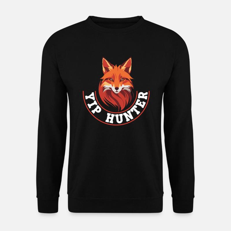 Fox Hunting Gifts - Unisex Sweatshirt - black
