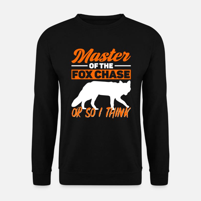 Fox Hunting Gifts - Unisex Sweatshirt - black