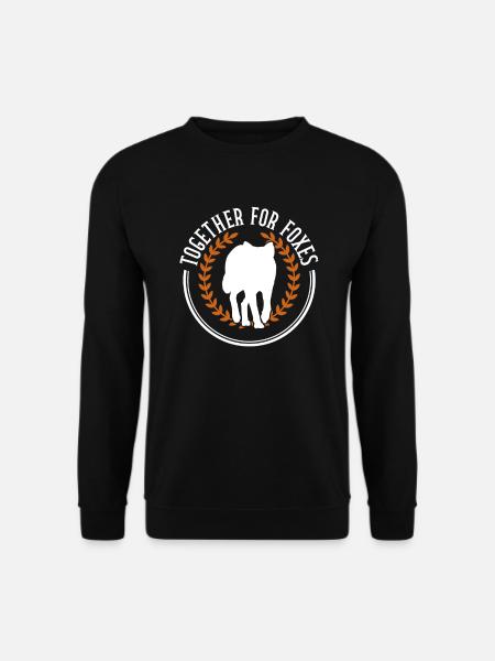 Anti-fox hunting accessories - Unisex Sweatshirt - black