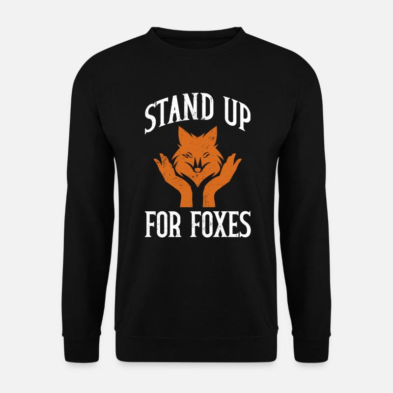Anti-fox hunting accessories - Unisex Sweatshirt - black