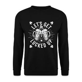 Laissez-vous tenter par la chance - Sweat-shirt Unisexe - noir - Devant - Alina (178cm) & Michal (187cm)