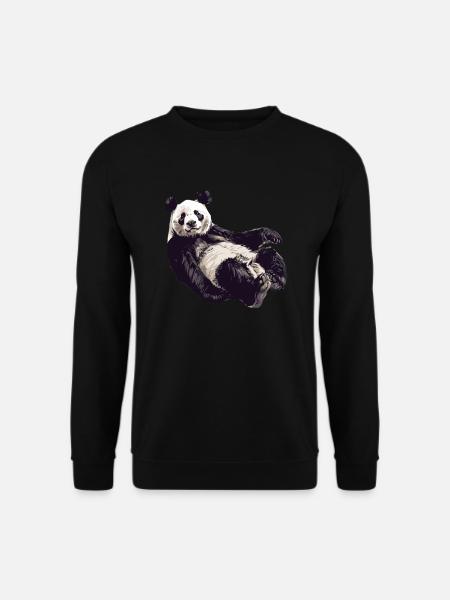 Panda Ours Panda géant japonais - Sweat-shirt Unisexe - noir