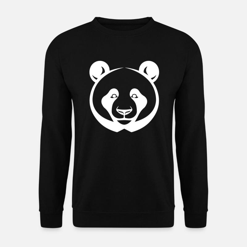 Panda Ours Panda géant japonais - Sweat-shirt Unisexe - noir