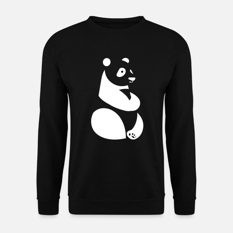 Panda Bear Japanese Panda - Unisex Sweatshirt - black