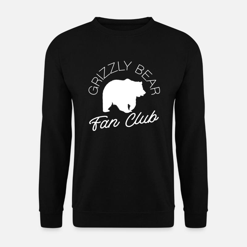 Grizzli Ours brun - Sweat-shirt Unisexe - noir