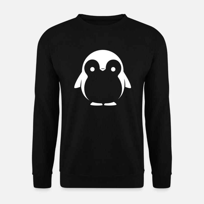 Penguin Kawaii Penguin Cute - Unisex Sweatshirt - black